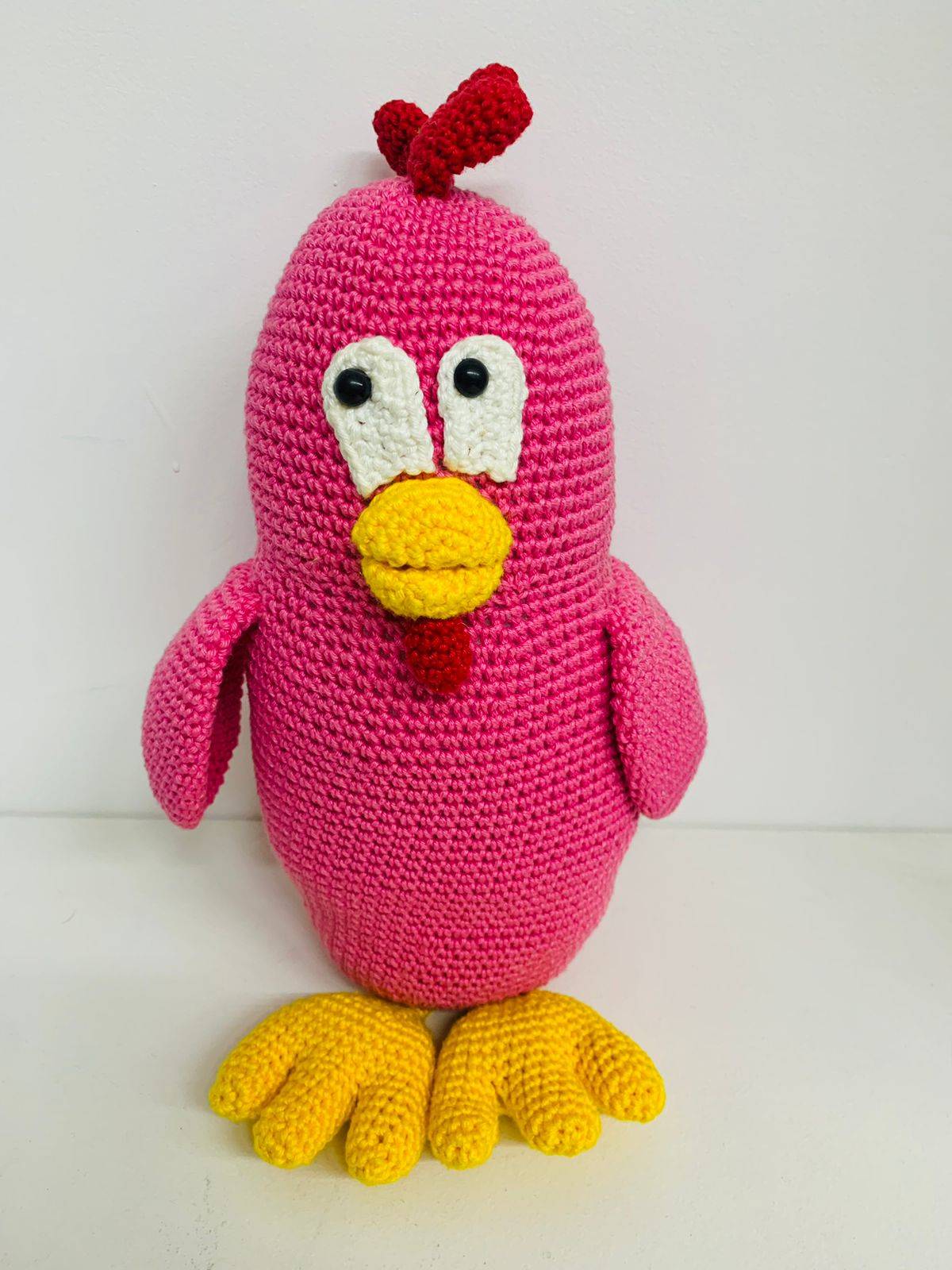 Galinha Rosa Amigurumi