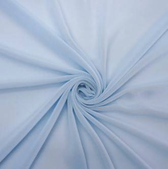 Tecido Azul Bebe/ Bege