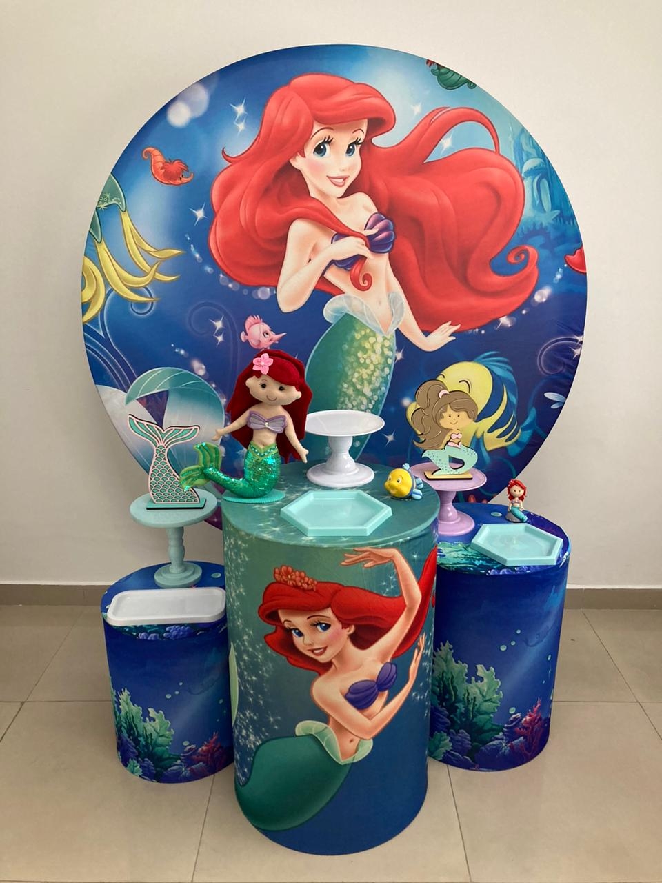 Kit A Pequena Sereia PM