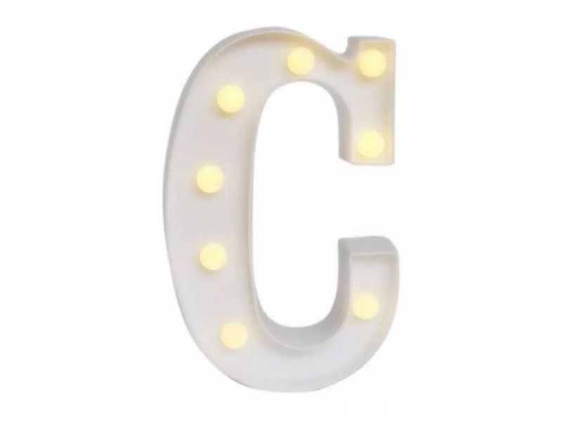 Letra "C" LED