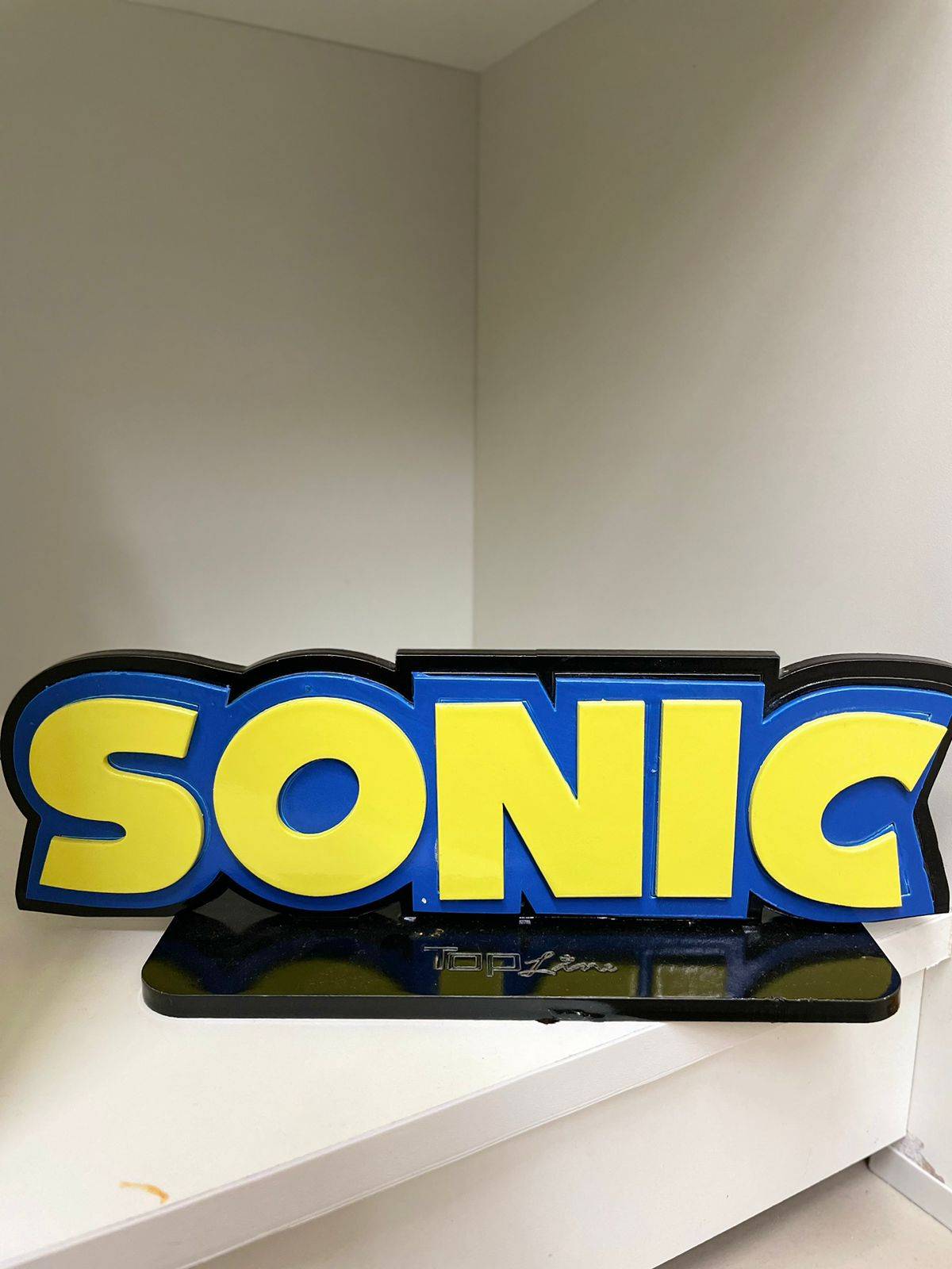 Placa Sonic Logo