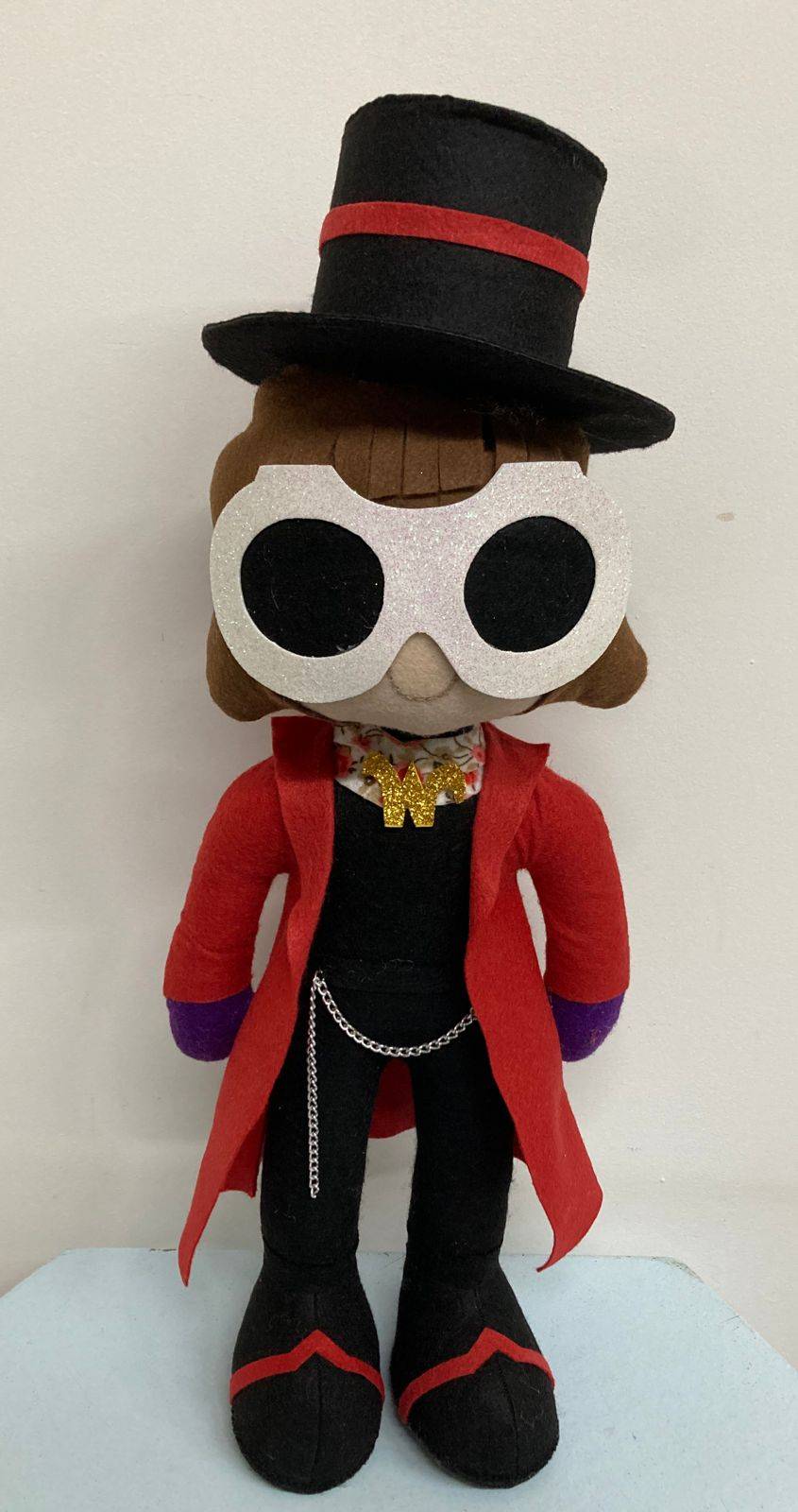 Boneco Willy Wonka Feltro