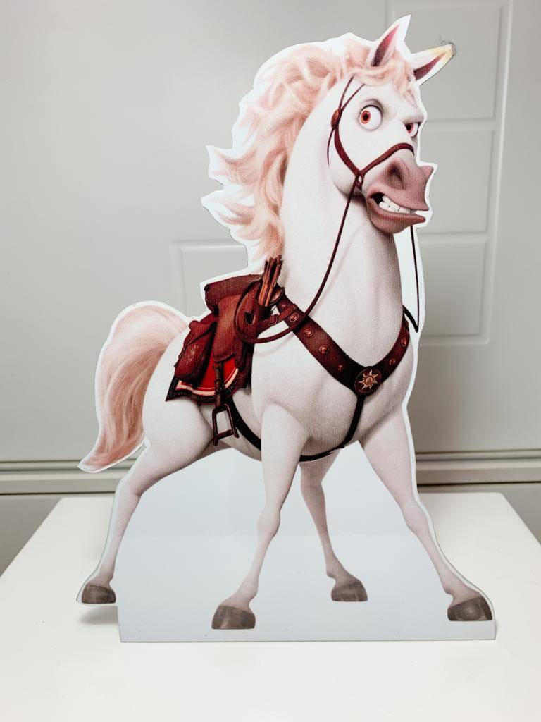 Display Cavalo Enrolados MDF