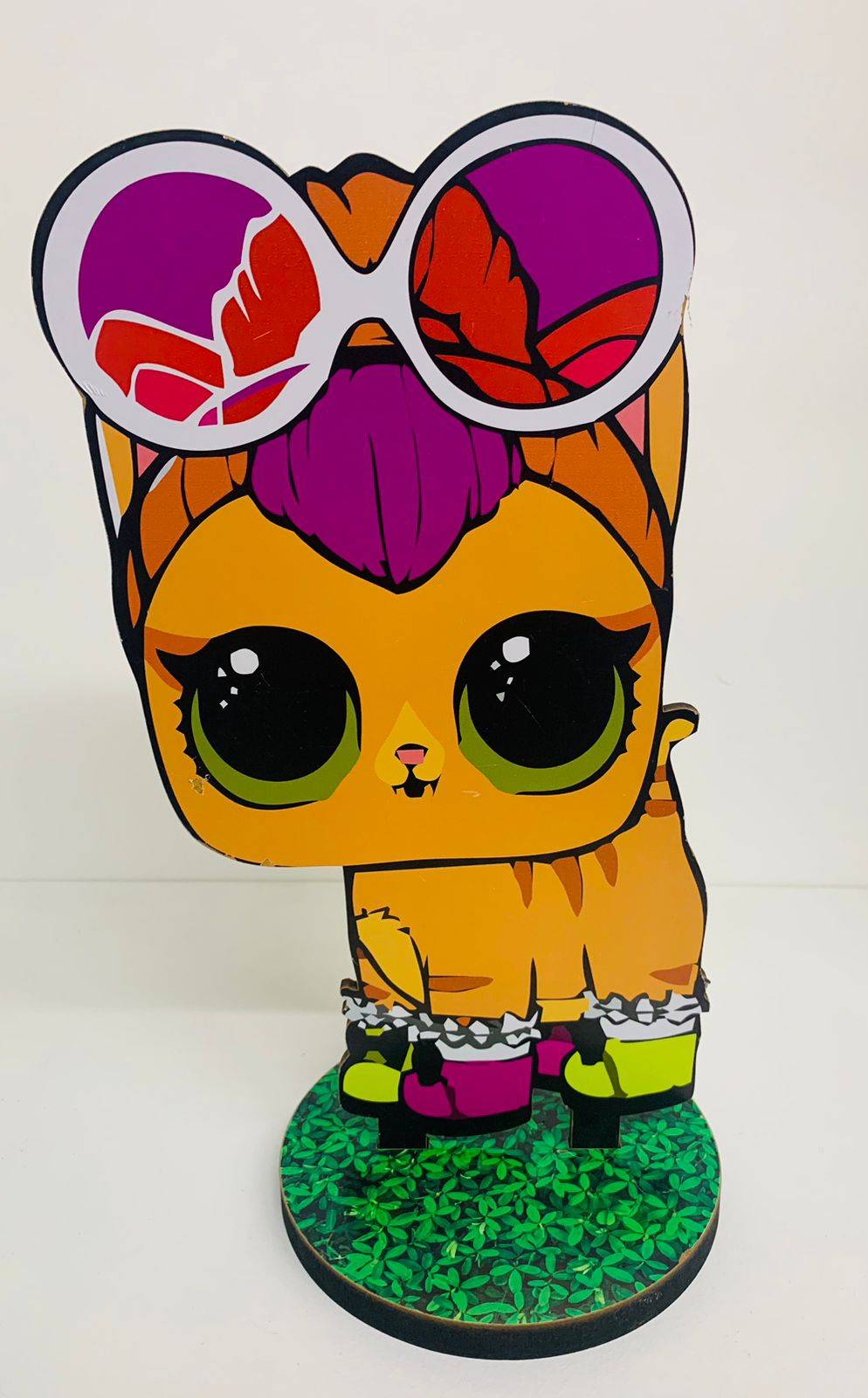 Display Gatinho Lol MDF