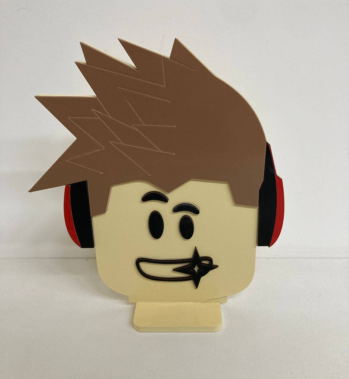 Display Cabeça Roblox MDF