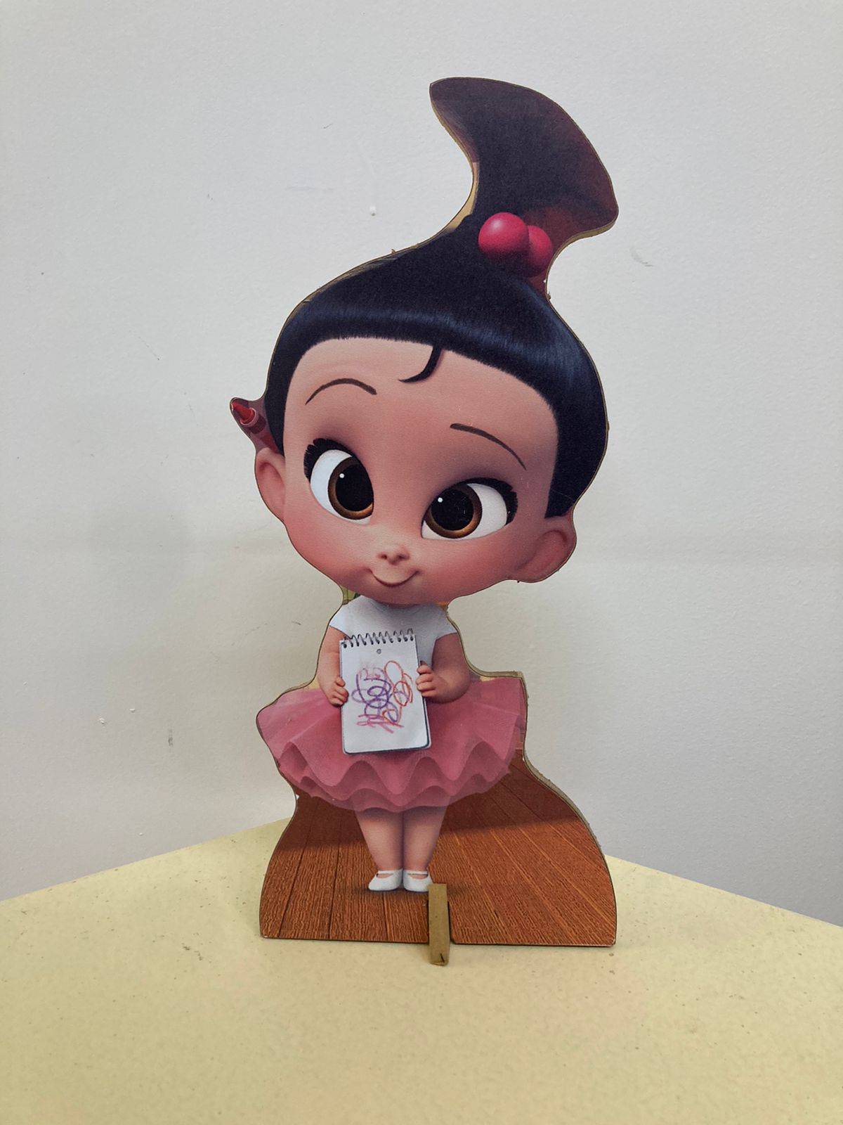 Display Menina Poderoso Chefinho MDF