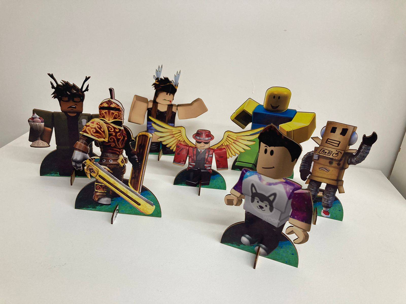 Kit Mini Displays Roblox MDF