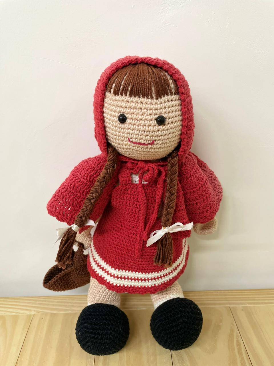 Chapéuzinho Vermelho amigurumi