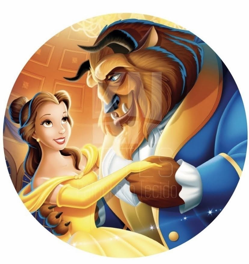 Painel  A Bela e a Fera