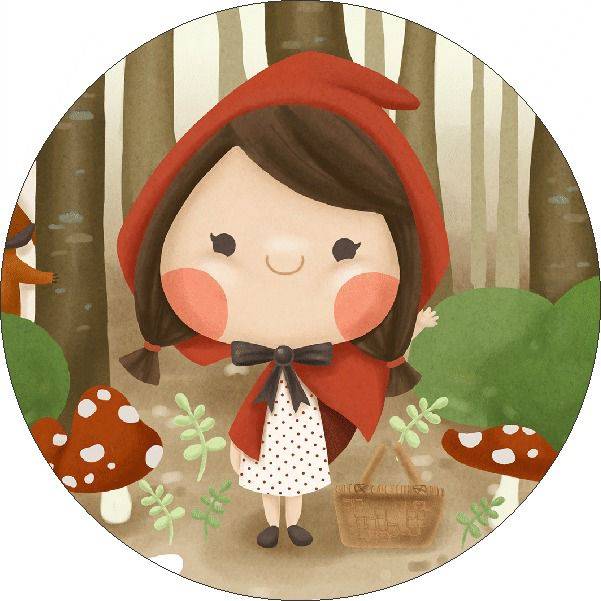 Painel Chapéuzinho Vermelho