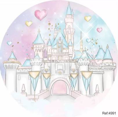 Painel Castelo Candy Collor
