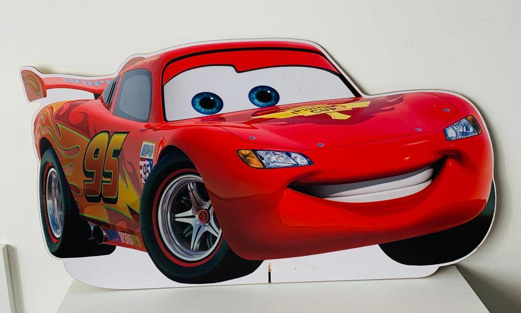 Display de Chão Relâmpago Mcqueen Rusteeze MDF