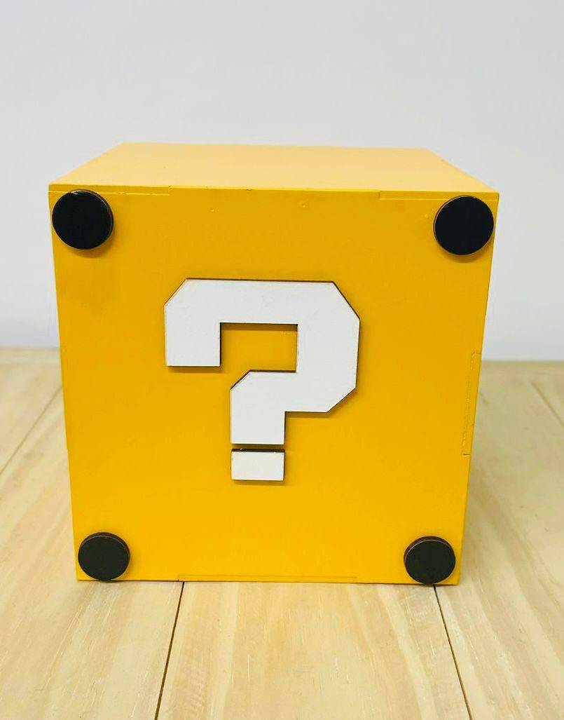 Cubo "?" Amarelo