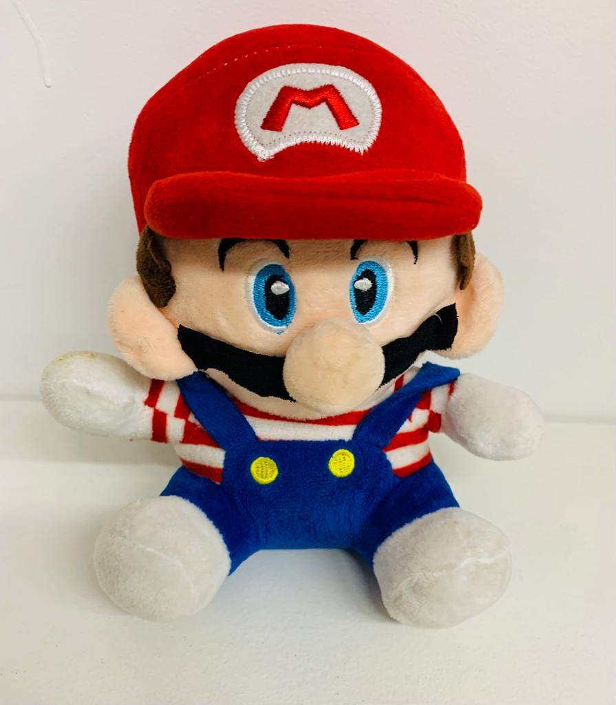 Boneco Super Mario Pelúcia