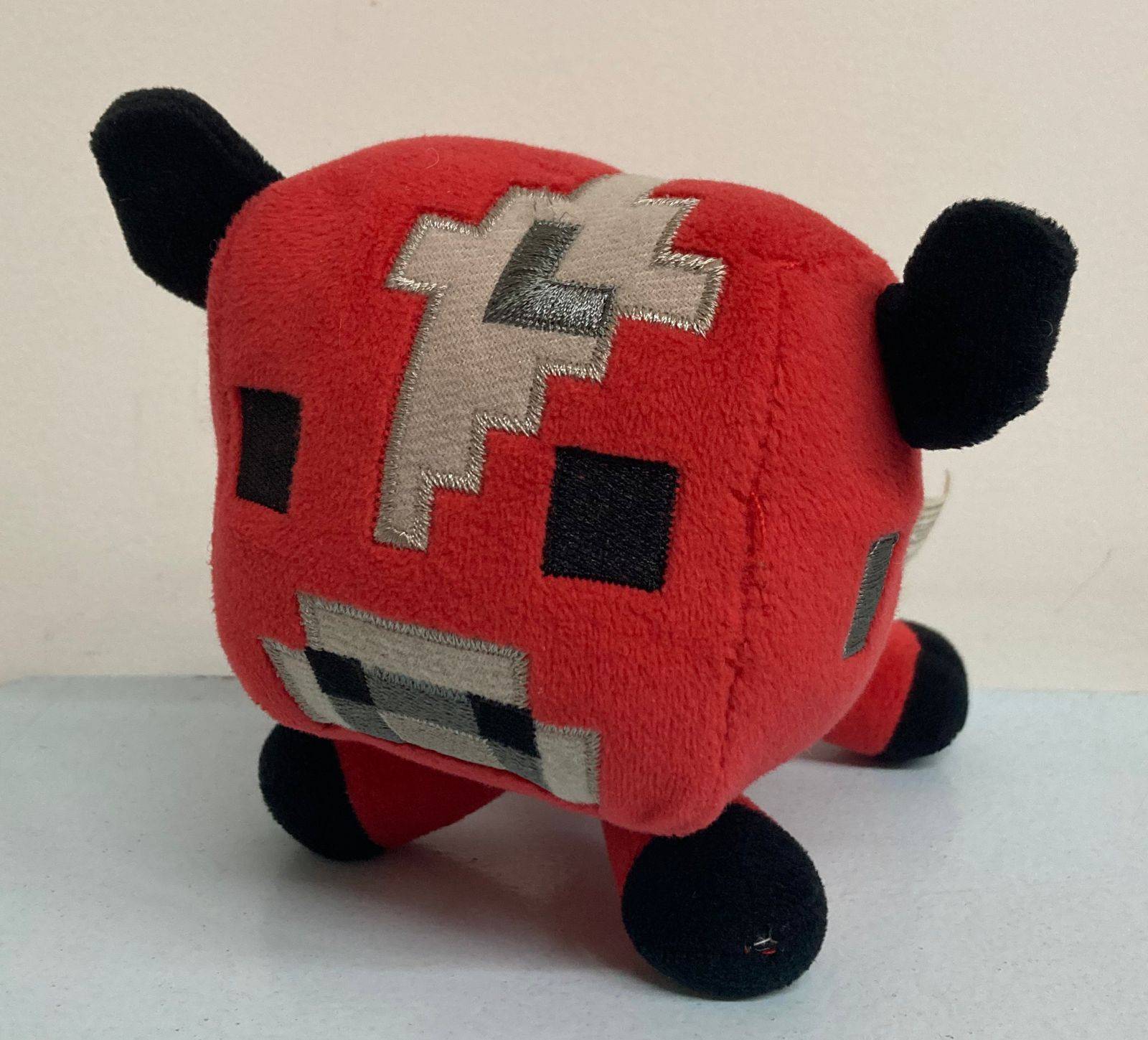 Monstro Vermelho Minecraft Pelúcia