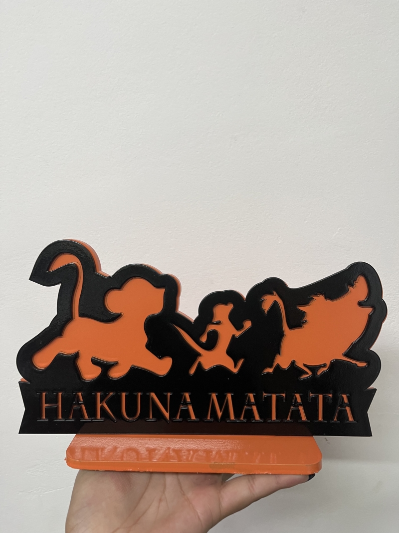 Display Hakuna Matata Mdf