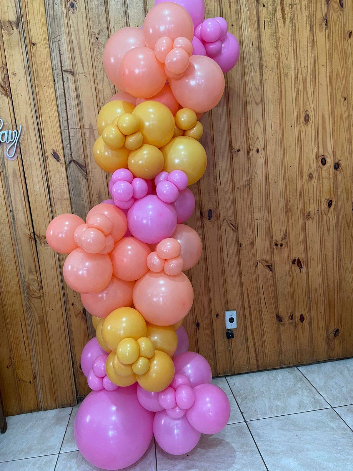 ARCO DE BALÃO DESCONSTRUIDO MÉDIO 1.50