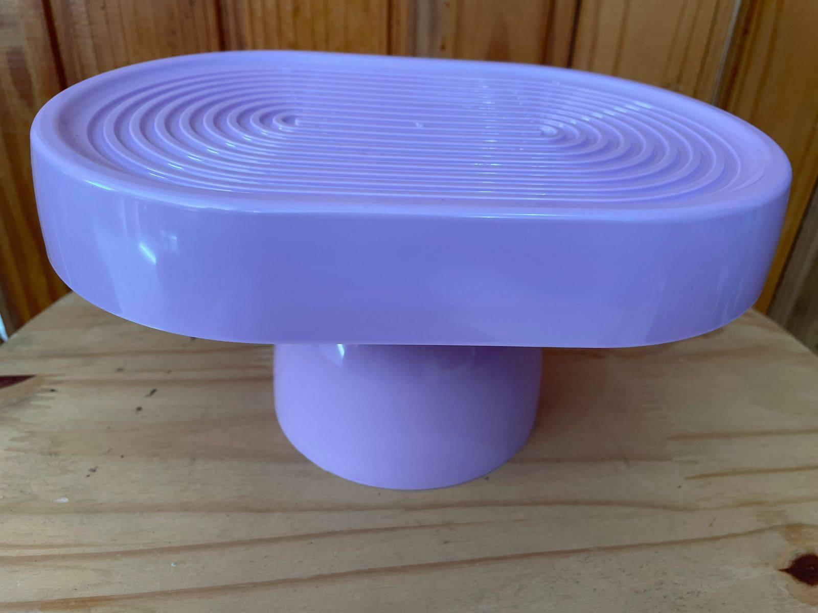 BANDEJA OBLONGA LILAS