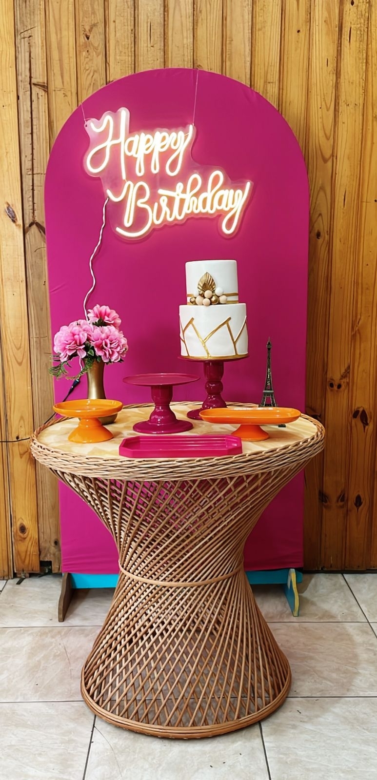 15 ANOS LARANJA E ROSA PINK 