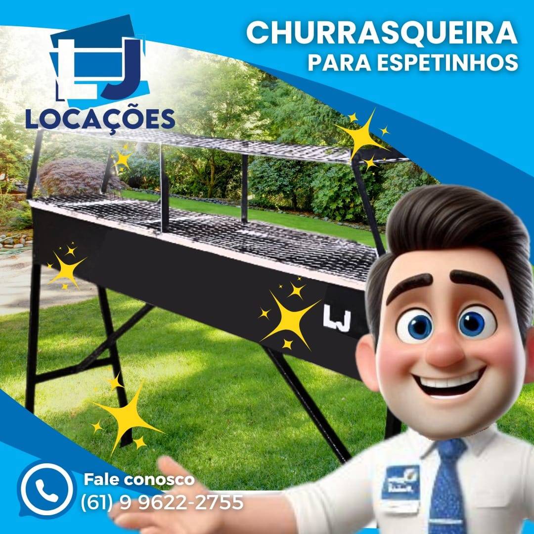 Churrasqueira para espetinho