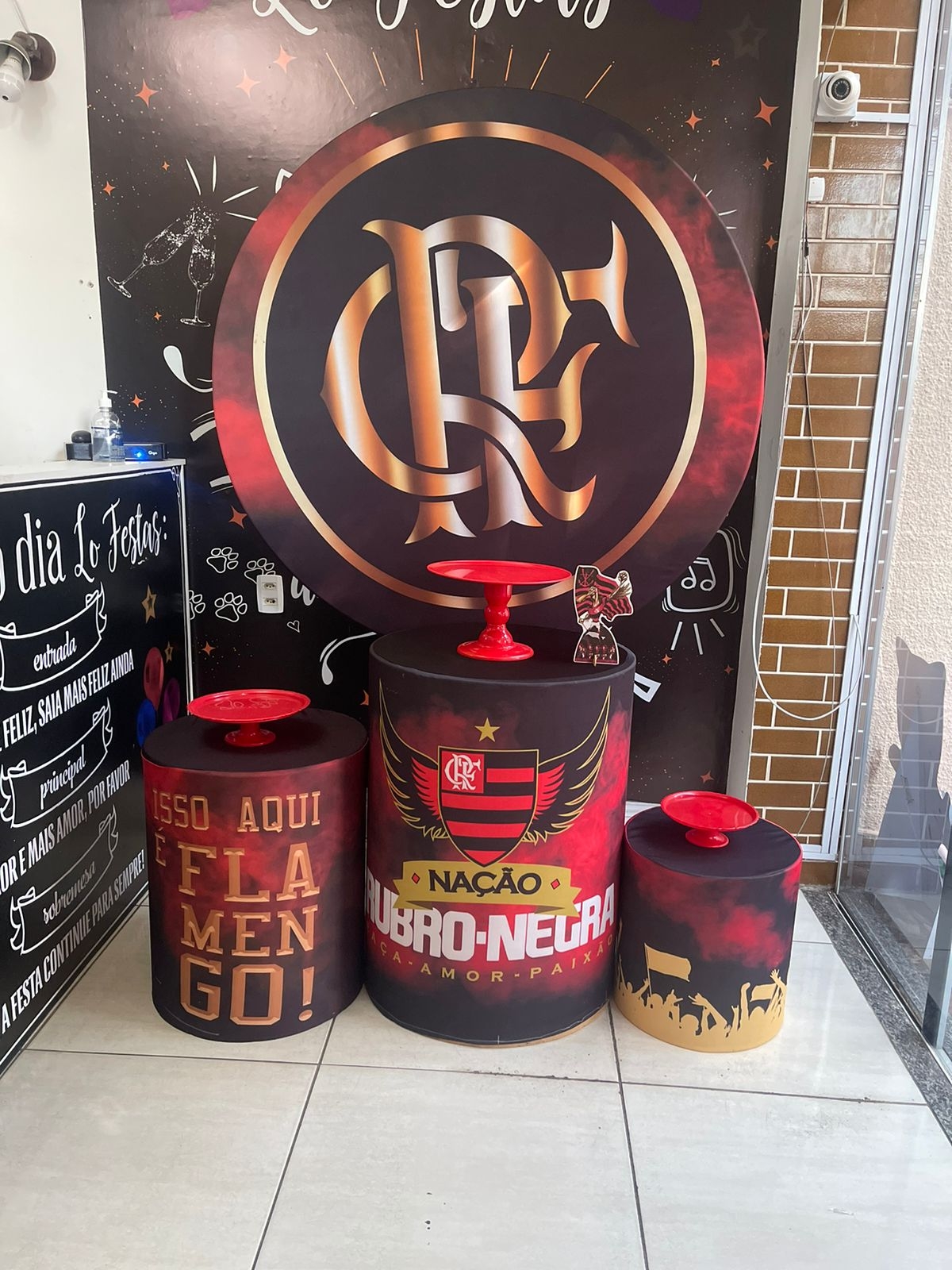 Kit promocional Flamengo