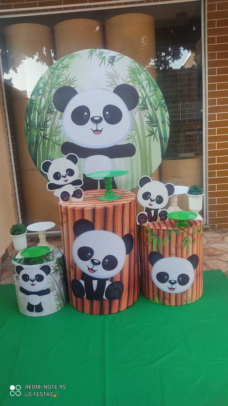 Panda menino