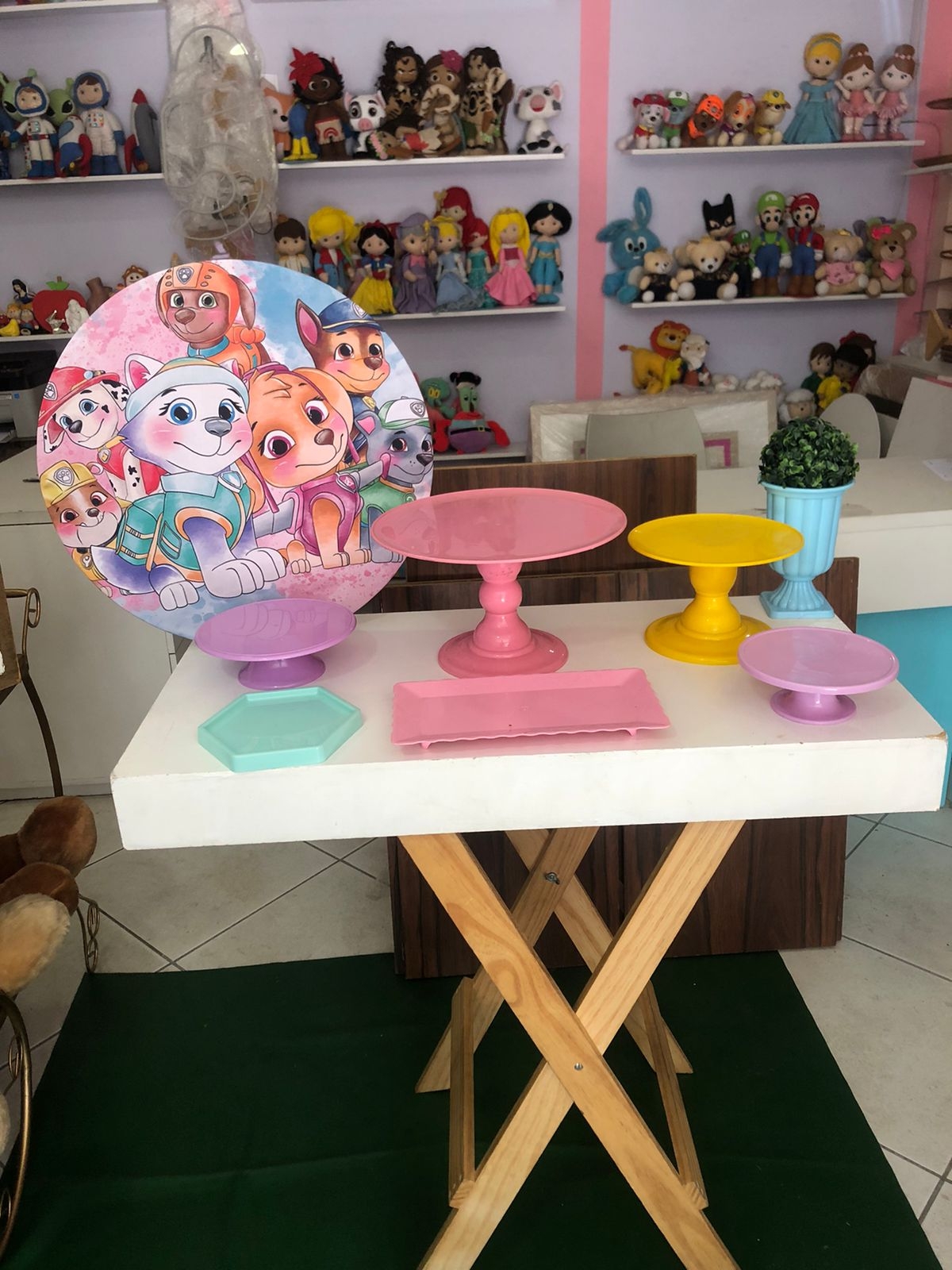 Mini Kit Patrulha Canina menina