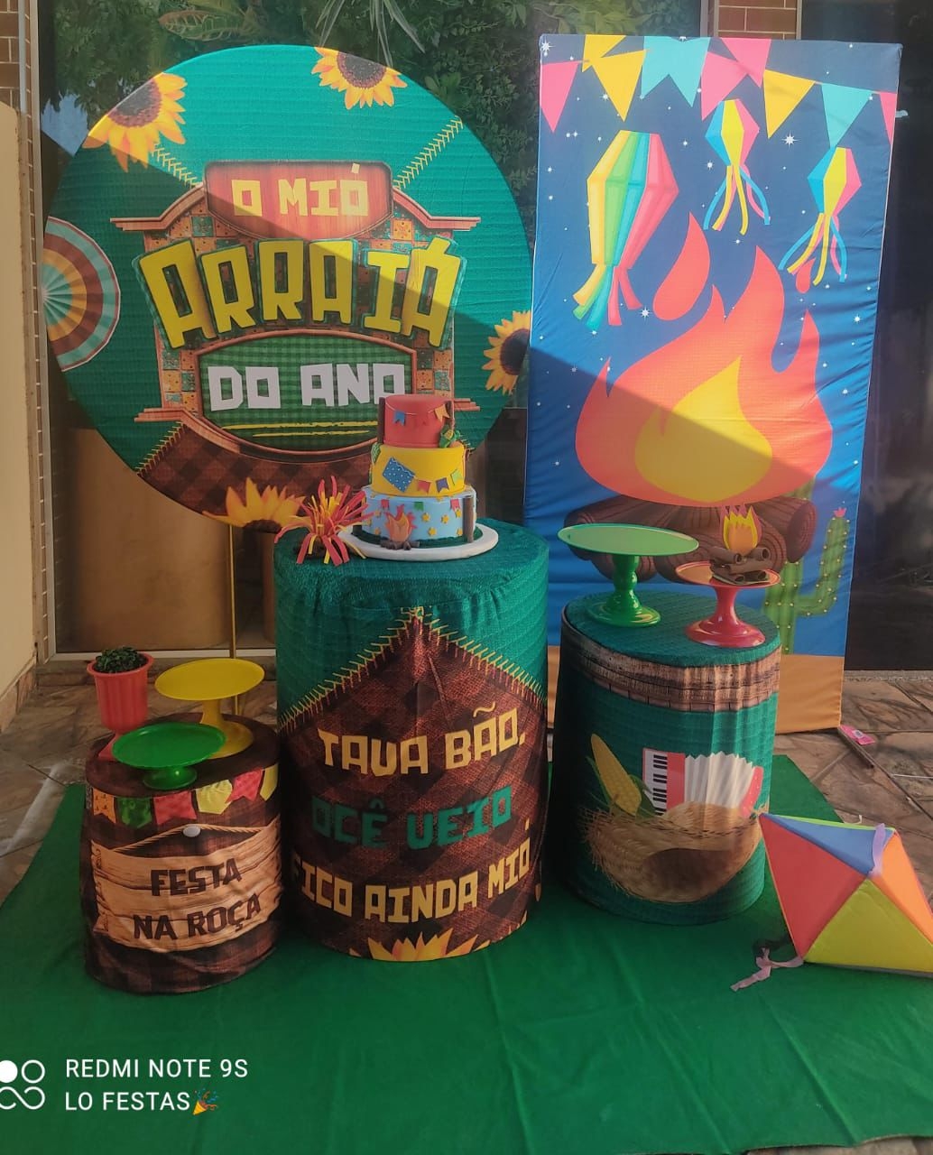 FESTA JUNINA 6 c/ retangular