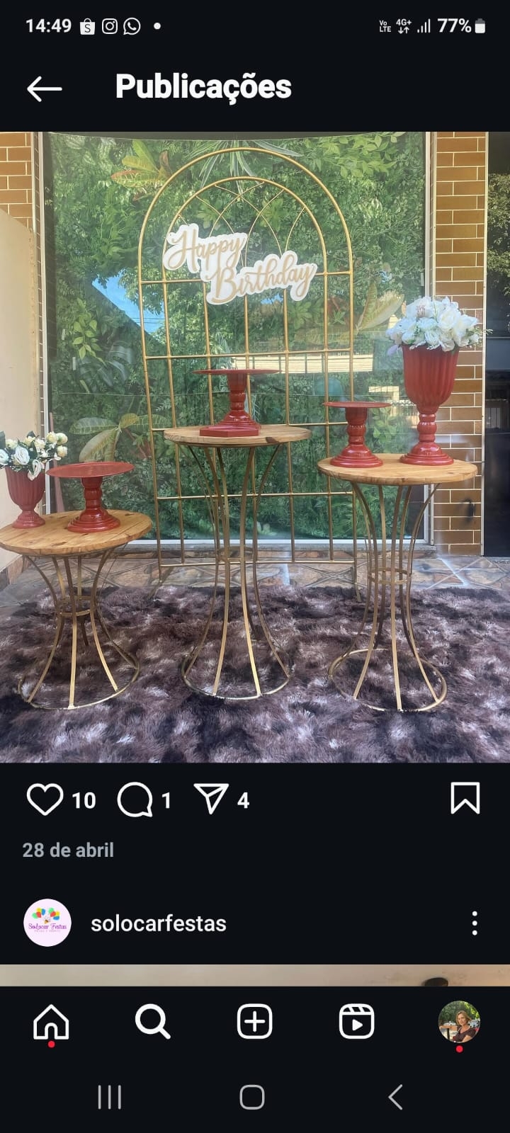 el sHADAY COM MESAS BAILARINAS