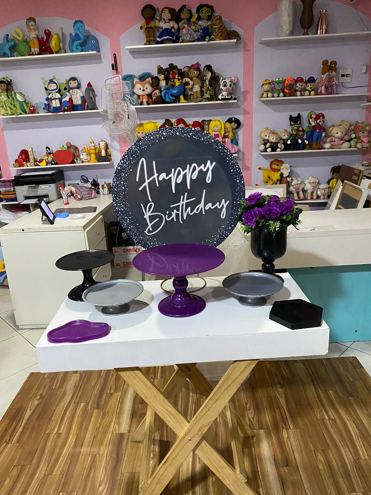 Mini kit Happy preto