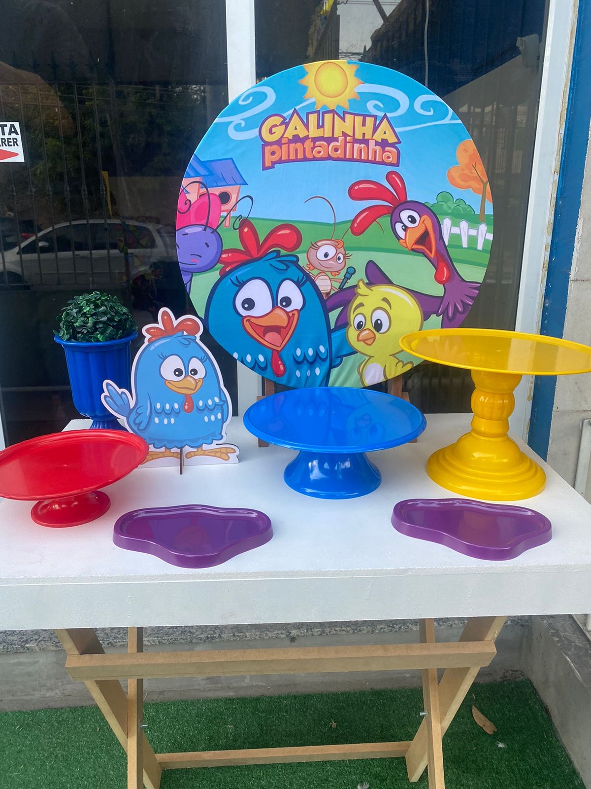 Mini kit galinha pintadinha