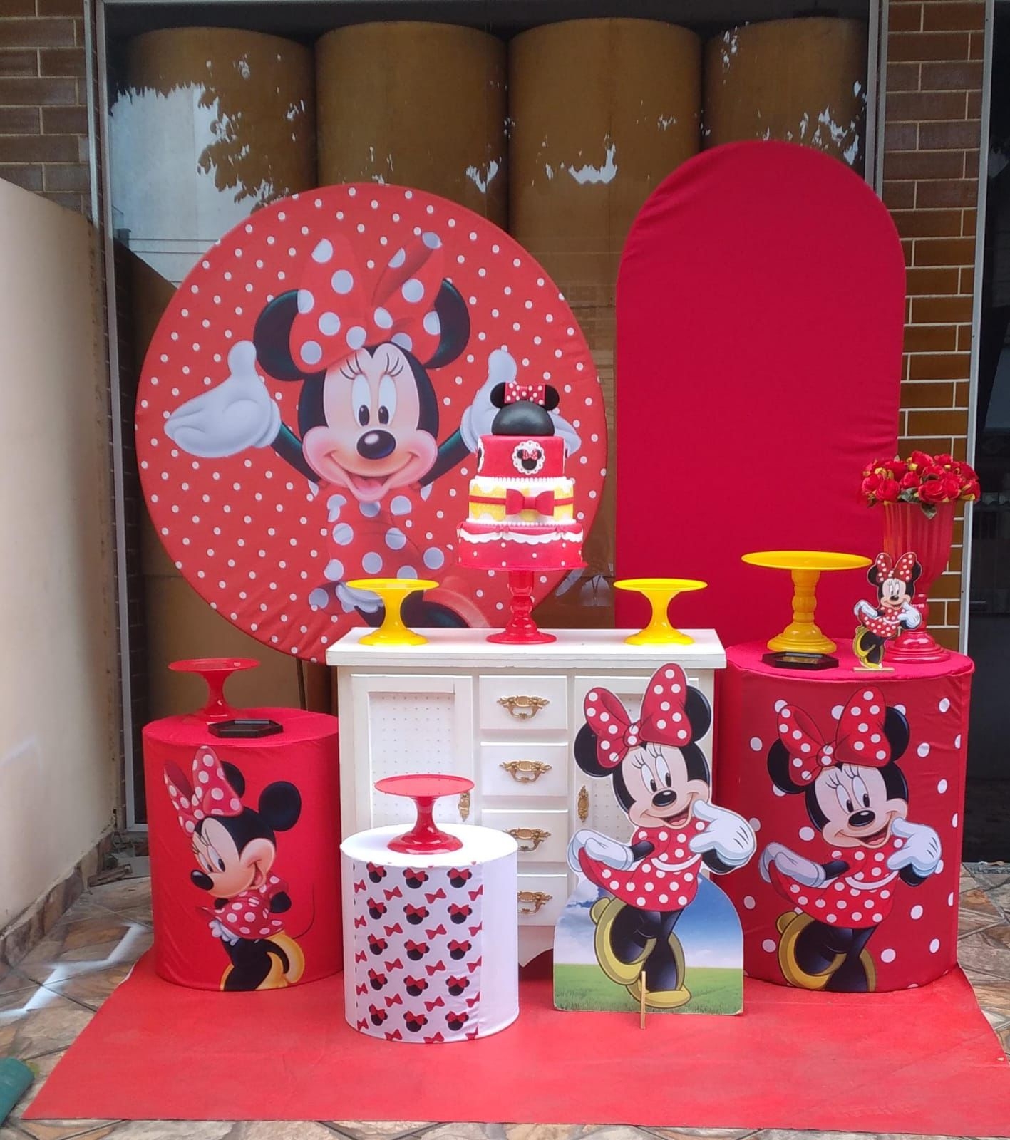 MINIE VERMELHA completa