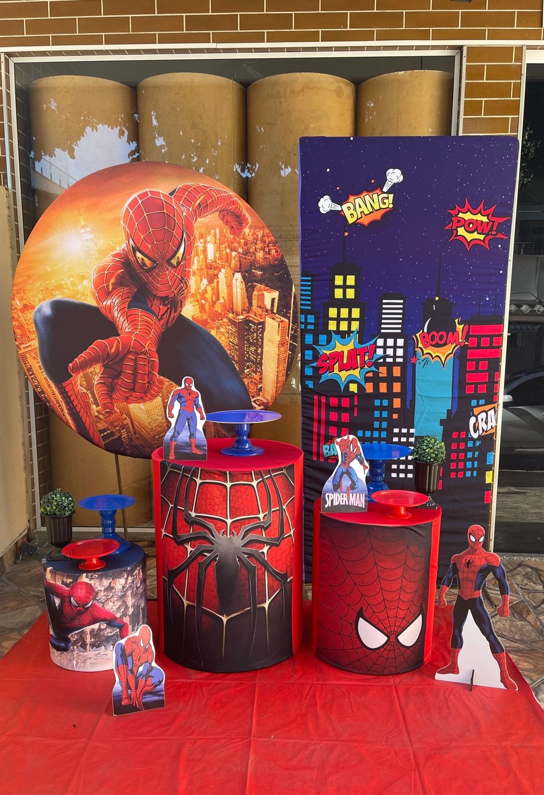 HOMEM ARANHA COM ROMANO PERSONALIZADO 