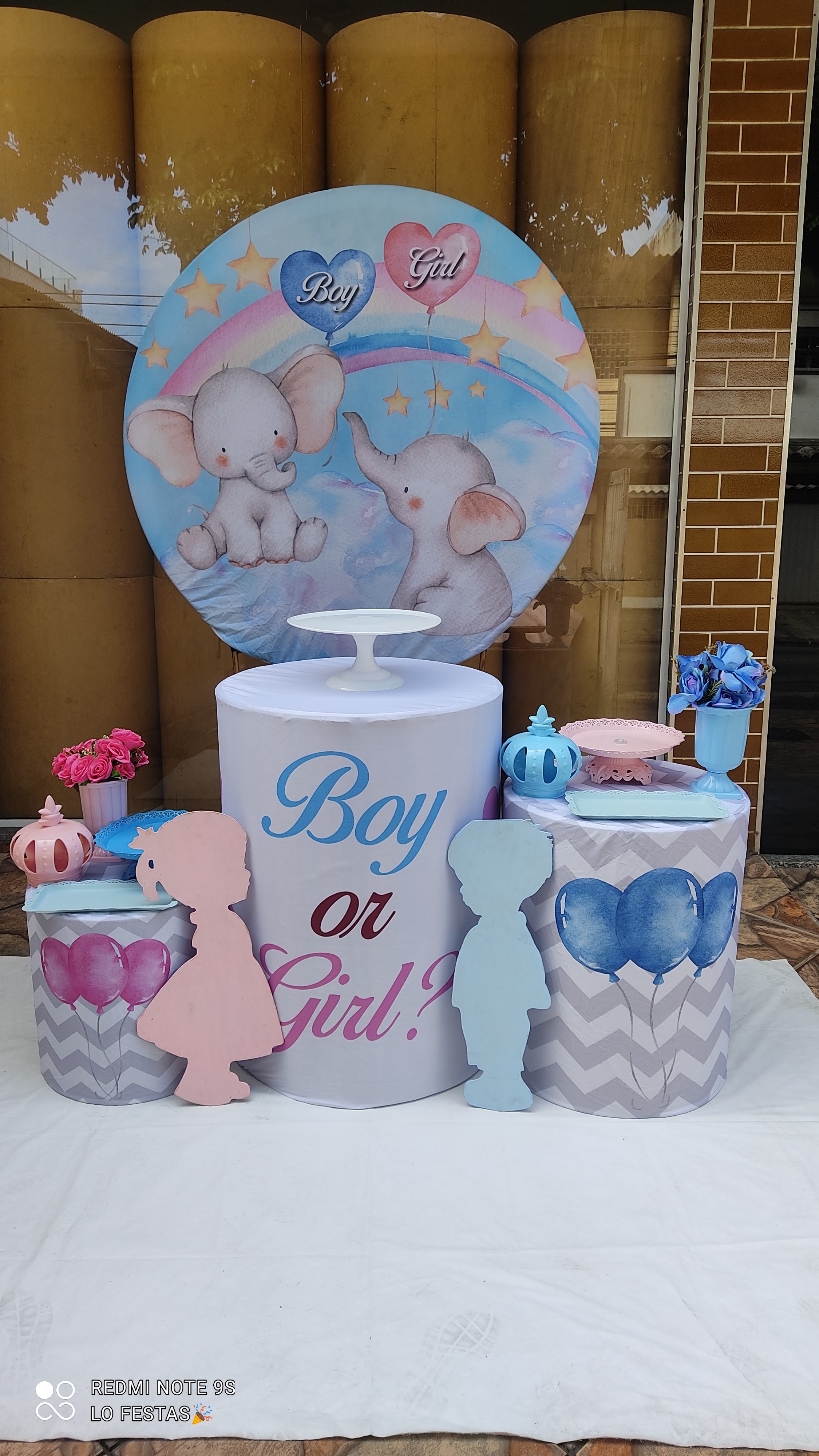 CHÁ REVELAÇÃO BOY OR GIRL