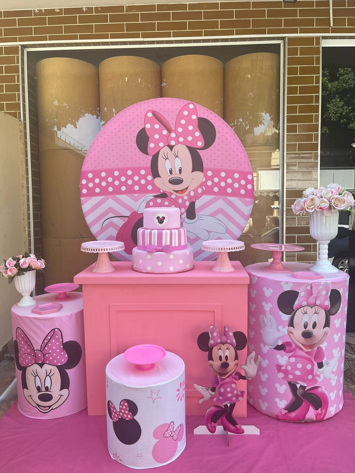 MINNIE ROSA COMPLETO