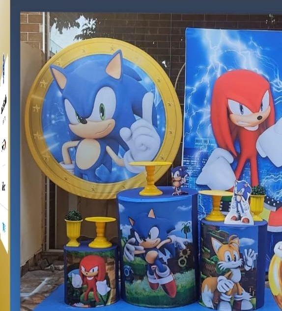 Sonic 1 com painel lateral