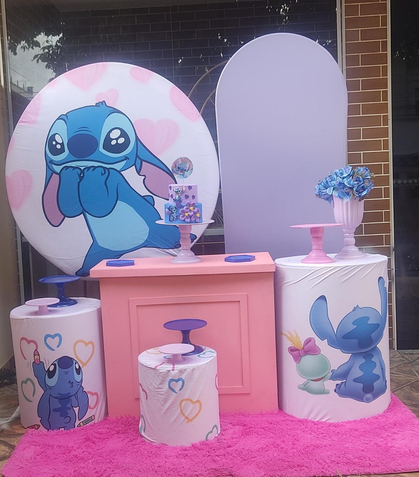 Stitch Rosa completo