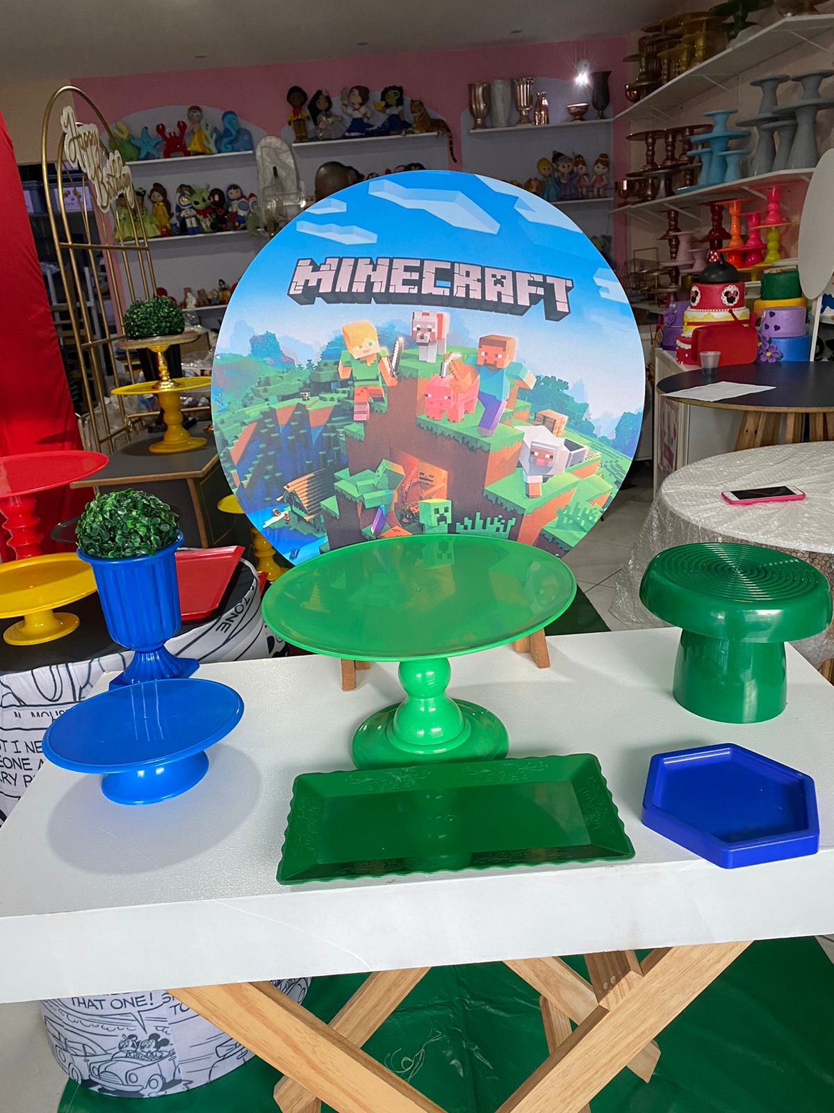 Mini kit Minecraft novo