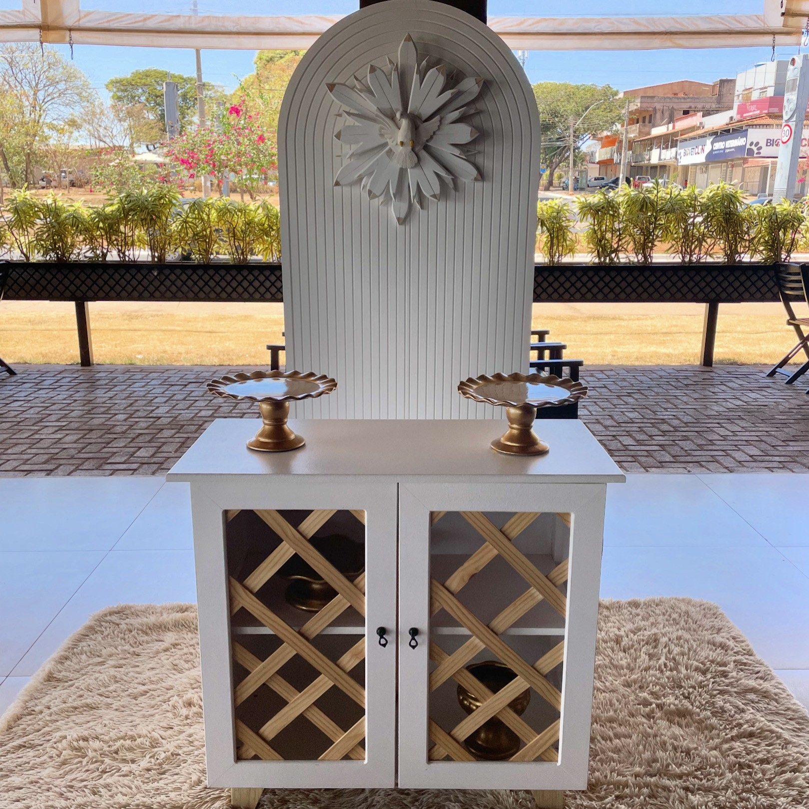 BATIZADO| COMODA TRELIÇA