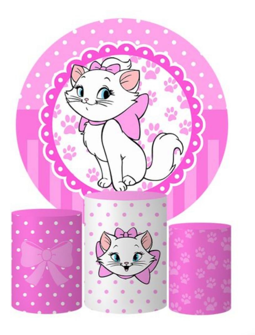  KIT PAINEL E CILINDROS| GATINHA MARIE