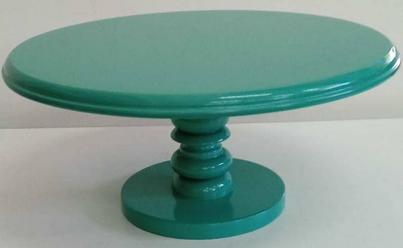 Bandeja Tiffany para Bolo Laqueado