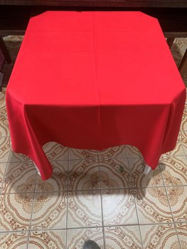 Toalha oxford vermelha