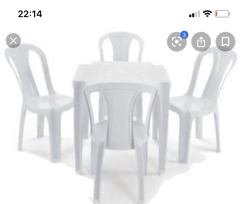 JOGOS DE MESA COM CADEIRA SEM BRAÇO
