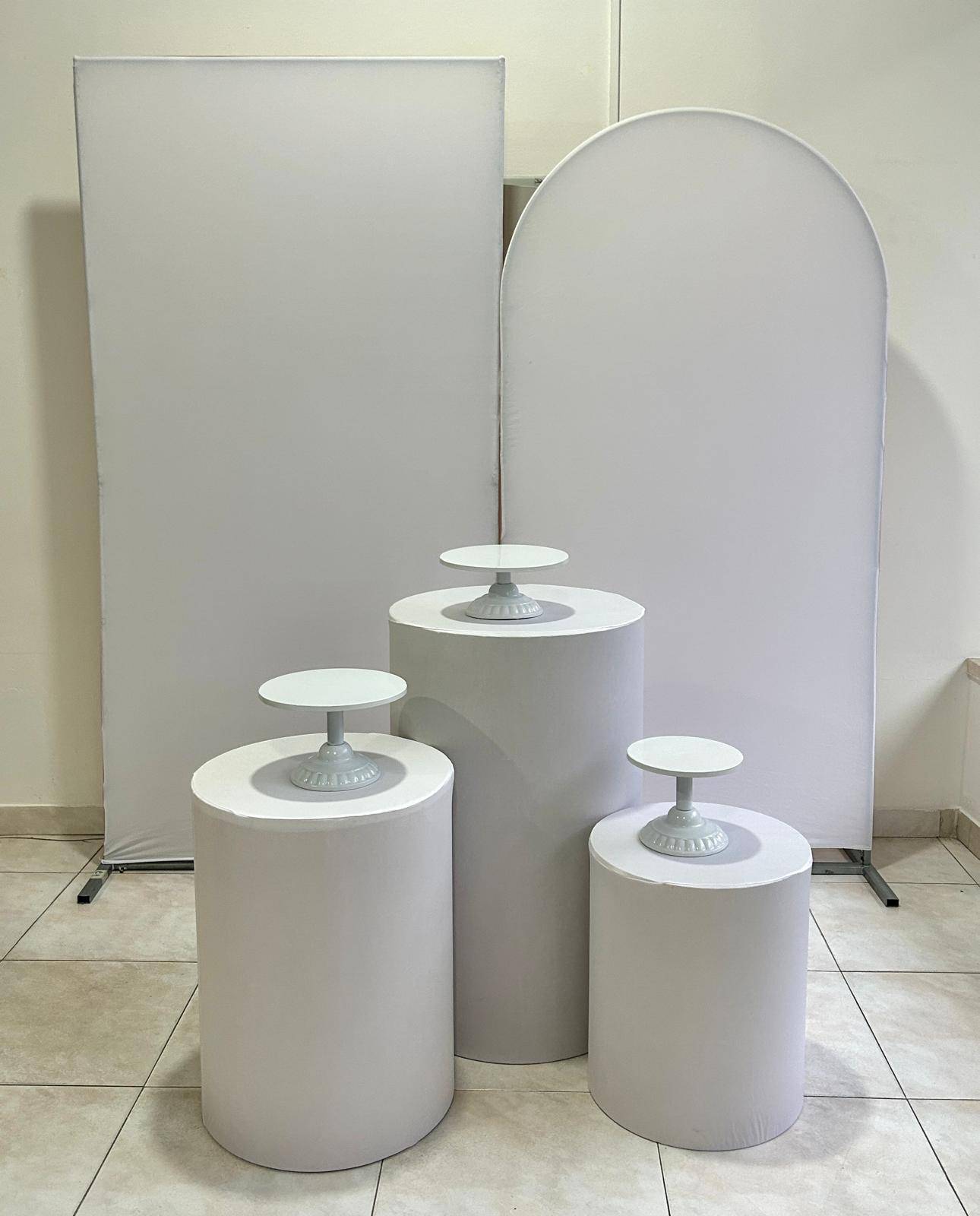 Painel Romano Branco Liso