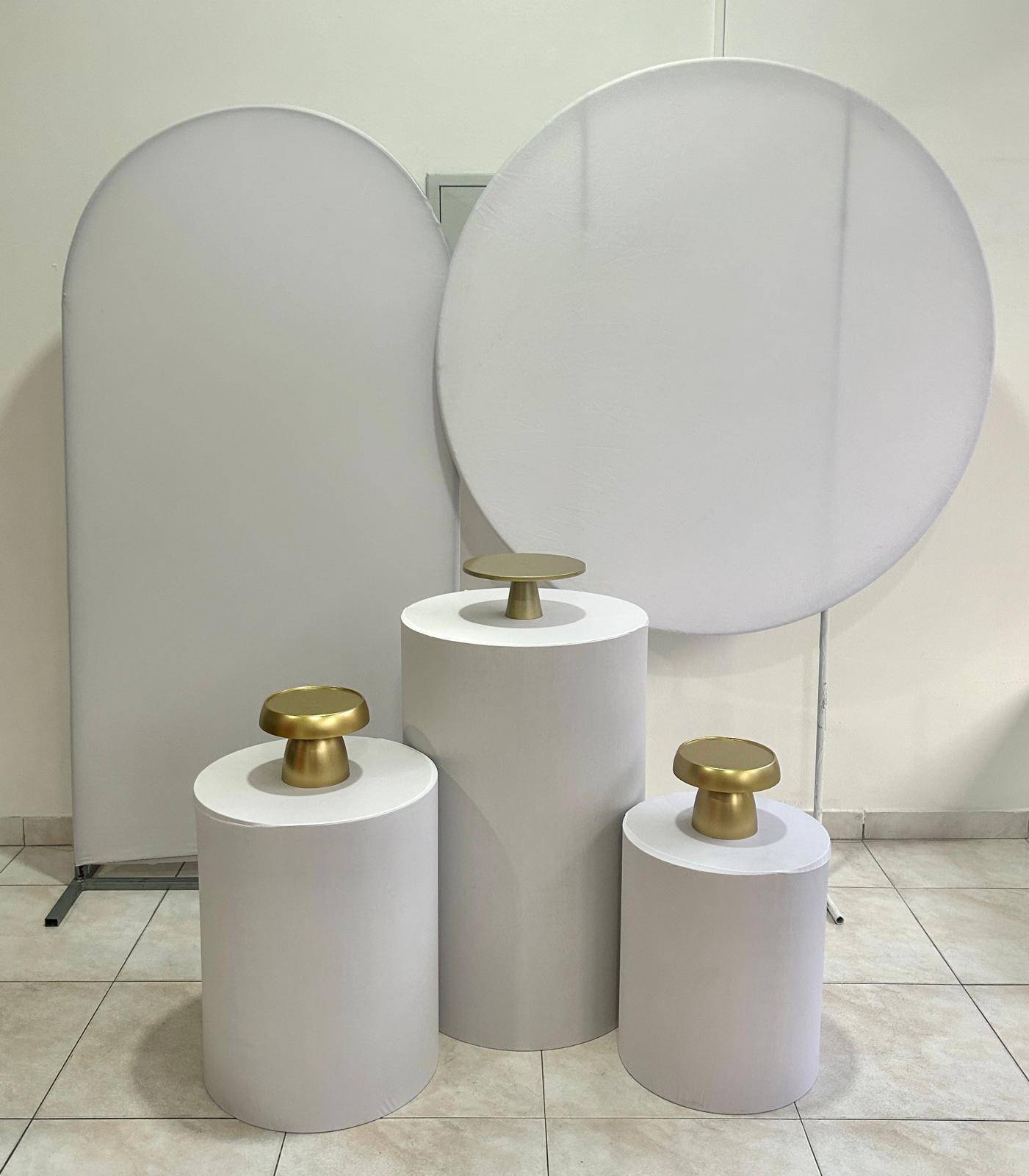 Painel Romano Branco Liso