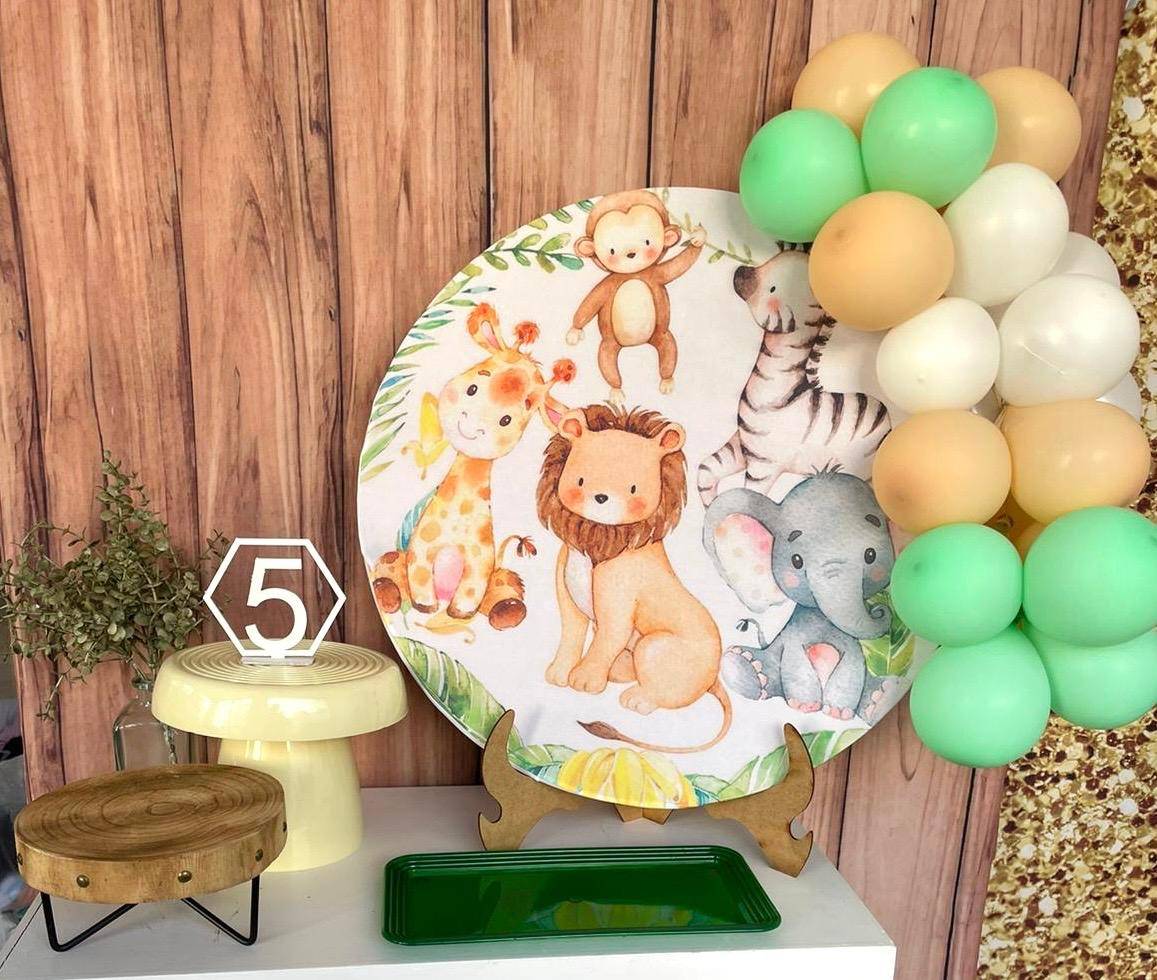 Painel Mini Safari Pastel