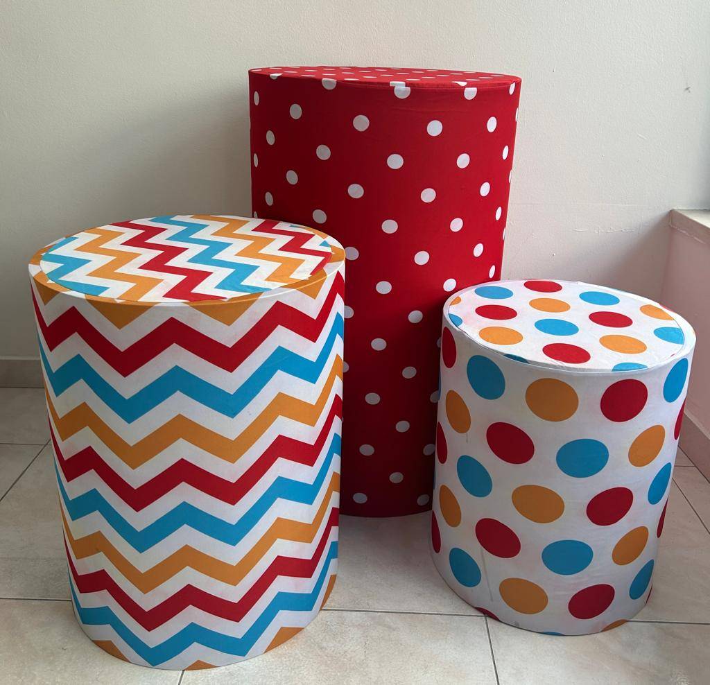 Capa Cilindro Chevron Cores M