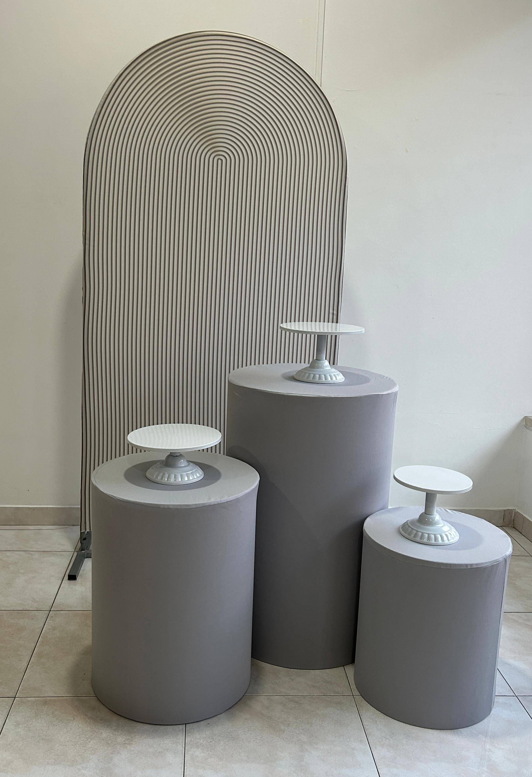 Painel Romano Espiral Bege