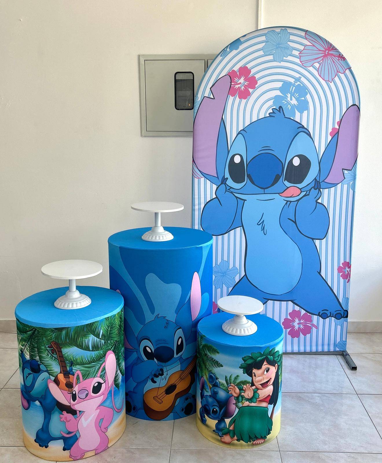 Painel Romano Stitch Floral