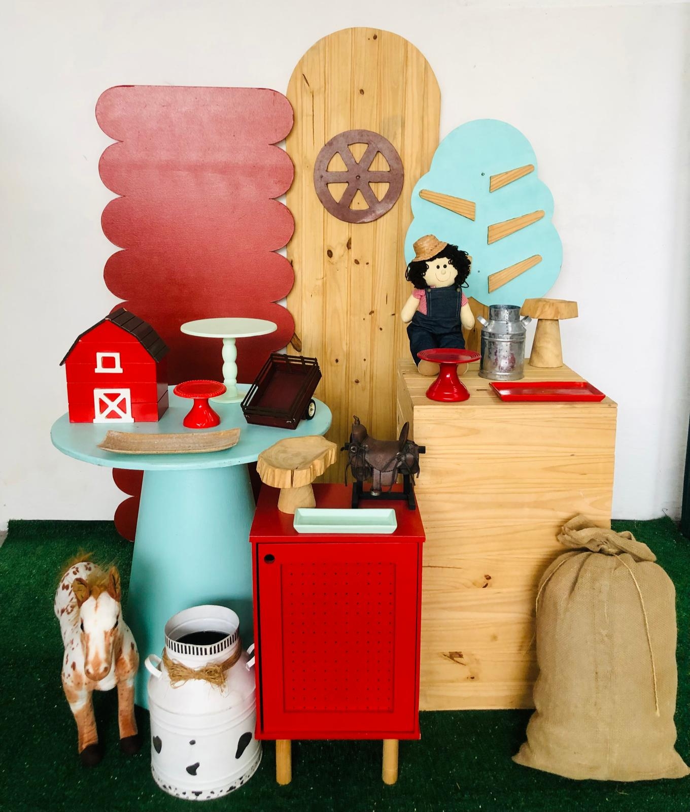 kit fazendinha menino promocional